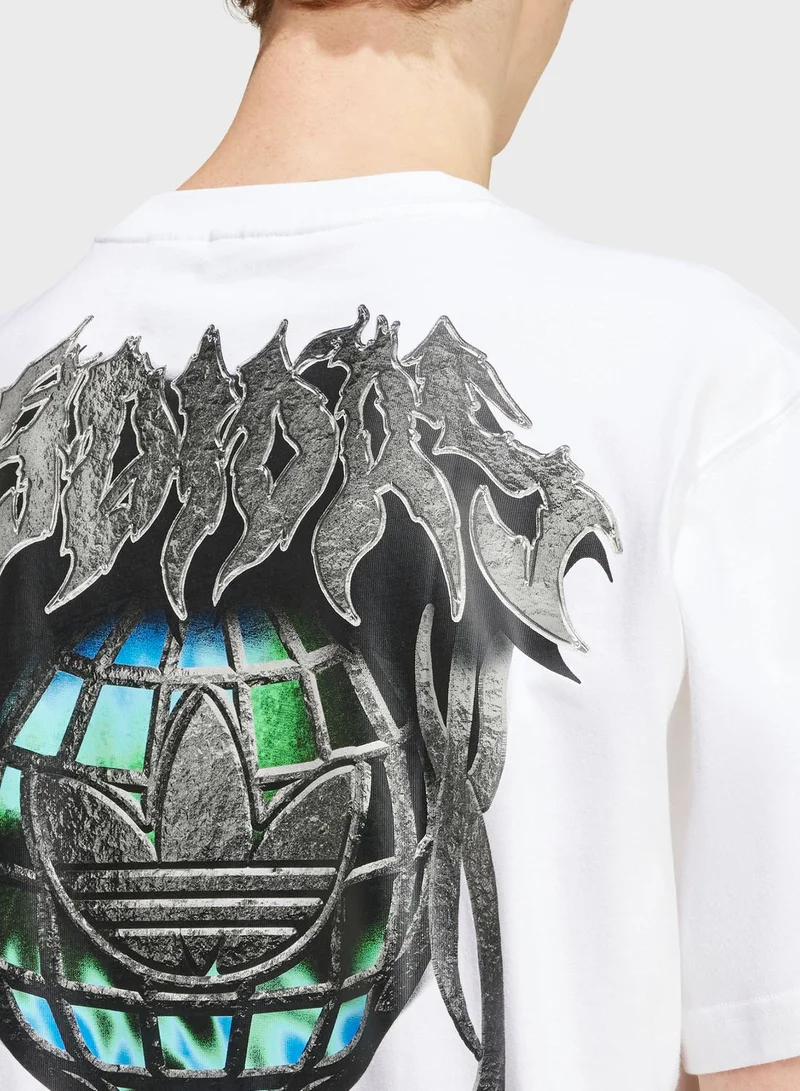 adidas Originals Flames Concert T-Shirt