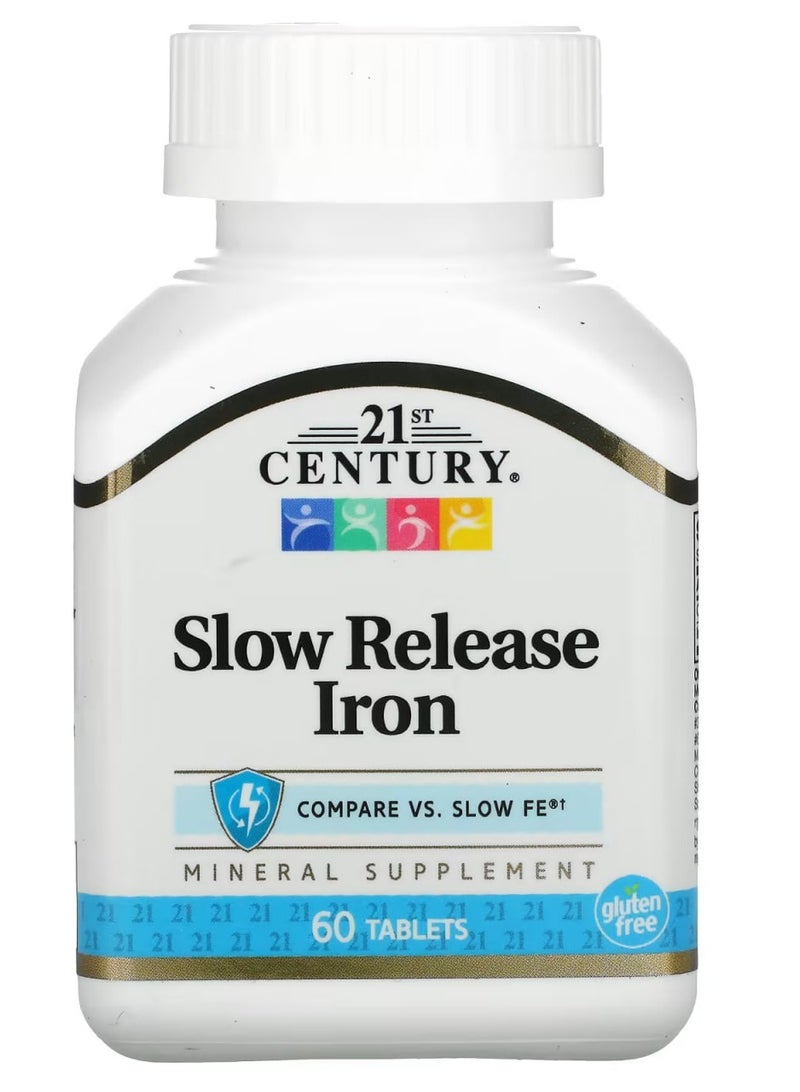 21st Century أقراص الحديد بطيئة الإطلاق 60 قرصًا - Image 1