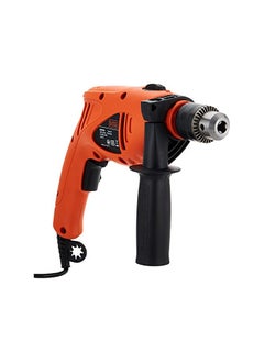 BLACK+DECKER 550W 13Mm Electric Hammer Percussion Drill With Depth Stop Gauge For Wood Metal And Concrete Drilling Orange/Black Hd5513V B5  - Image 2