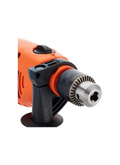 BLACK+DECKER 550W 13Mm Electric Hammer Percussion Drill With Depth Stop Gauge For Wood Metal And Concrete Drilling Orange/Black Hd5513V B5  - Image 5