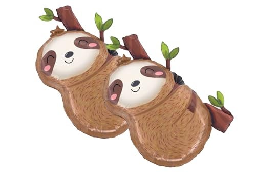 Artisan Owl طقم بوالين قطة البوم الحرفية من 2 بطاطا لطيفة 28" فويل للحفلات - Image 1