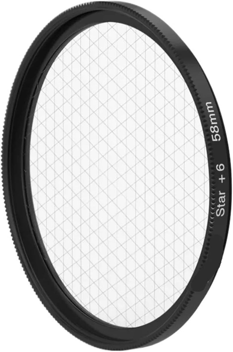 فلتر ND FLD UV MC Star CPL بتغير لون وكثافة، متوسط اللون، قابل للاستخدام مع عدسات بأحجام 52mm، 55mm، 58mm، 67mm، 77mm، متوافق مع كاميرات Nikon وCanon وEOS D5200 وD3300 (52mm، Star 1X). - Image 4