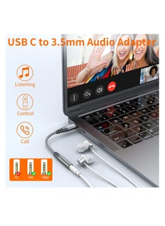 JXMOX JXMOX USB Type C to 3.5mm Female Headphone Jack Adapter,USB C to Aux Audio Dongle Cable Cord Compatible with iPhone 15 Plus/15 Pro Max, Samsung Galaxy S24 S23 S22 S21 Ultra, Pixel, iPad Pro, MacBook  - Image 4