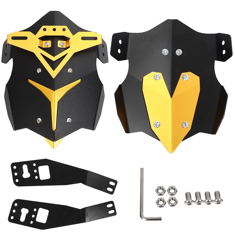 Gold Aluminum Alloy Motorcycle Rear Mudguard Fender for Off Road and Street Use - Image 2