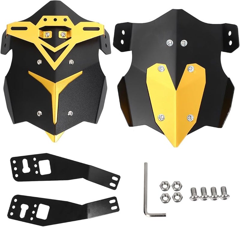 Gold Aluminum Alloy Motorcycle Rear Mudguard Fender for Off Road and Street Use - Image 1