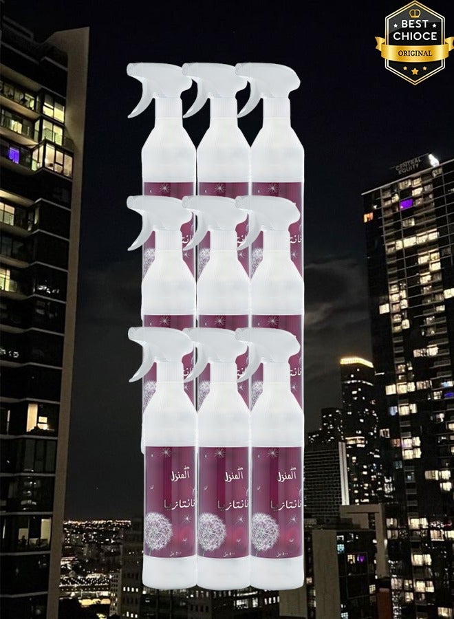 Banafa 9 Pieces Fantazia Air Freshner 500ml - Image 1