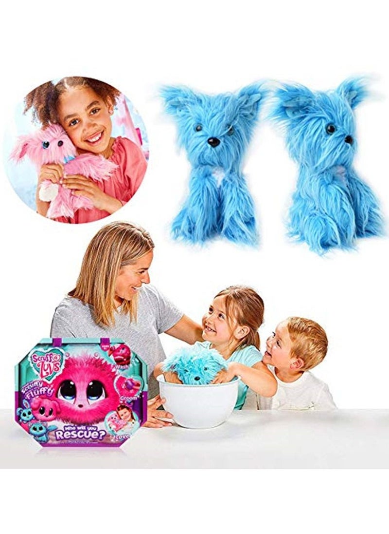 Generic Surprise blind box cute big ear mini animal bath pet cat dog rabbit plush toy doll color children's toy companion gift  - Image 3