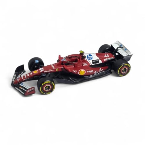 Bburago 164 Scale Race Formula Ferrari SF25 2025 Diecast Vehicle Hamilton 44 - Image 1