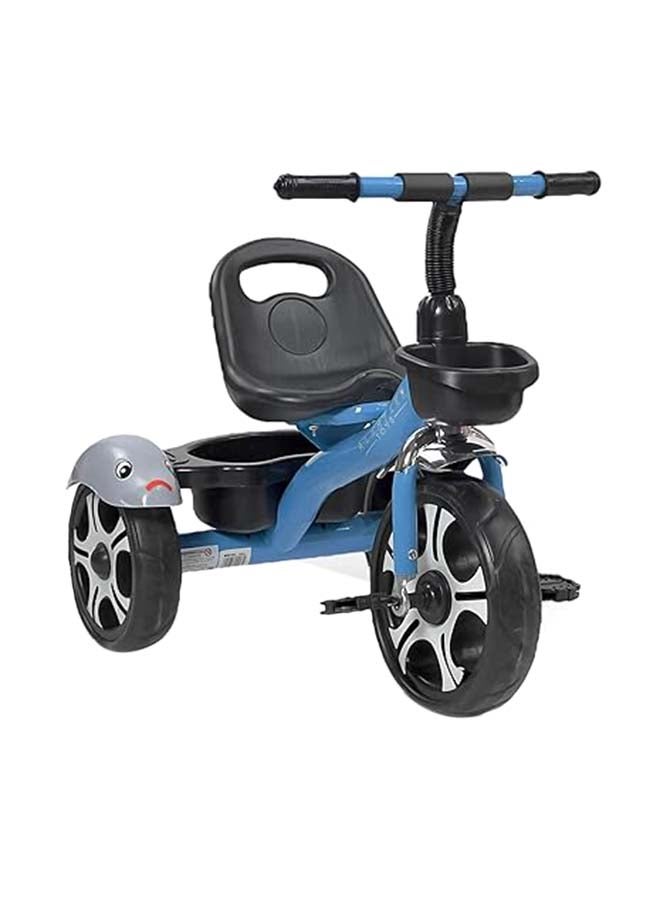 AL BADER 3-Wheel Kids Balance Bike with Double Basket, Toddler Balance Trike with Comfortable Seat and Handlebar, Anti-Slip Pedals, Quiet PU Wheels, Steel Frame Baby Bike for Boys and Girls Ages 2–5 - Image 1