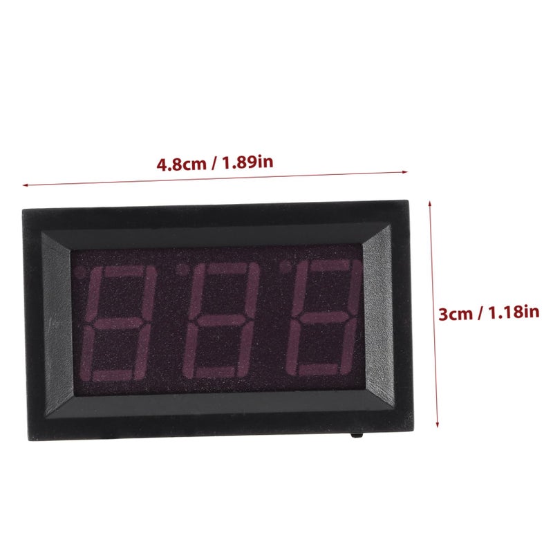 Digital Voltmeter Portable Voltage Tester Tool with LED Display - Image 4