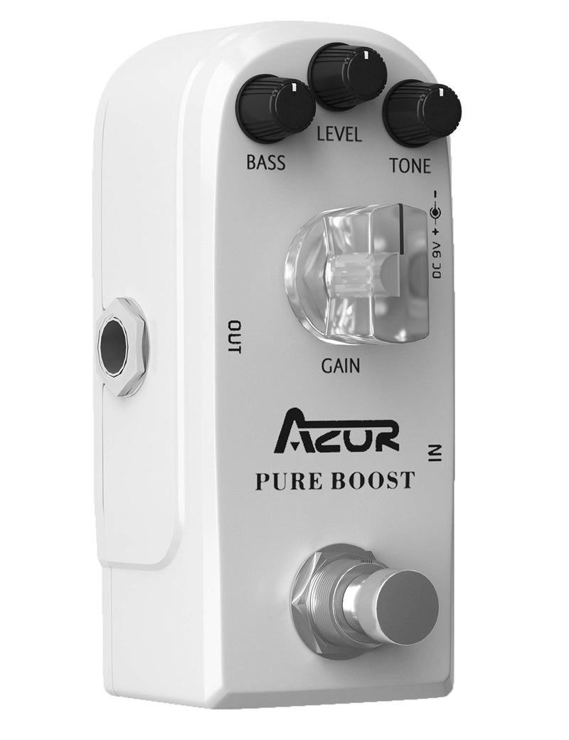 AZOR Pure Boost Guitar Effect Pedal Micro Clean Boost Pedal for Electric Guitar True Bypass - Image 4