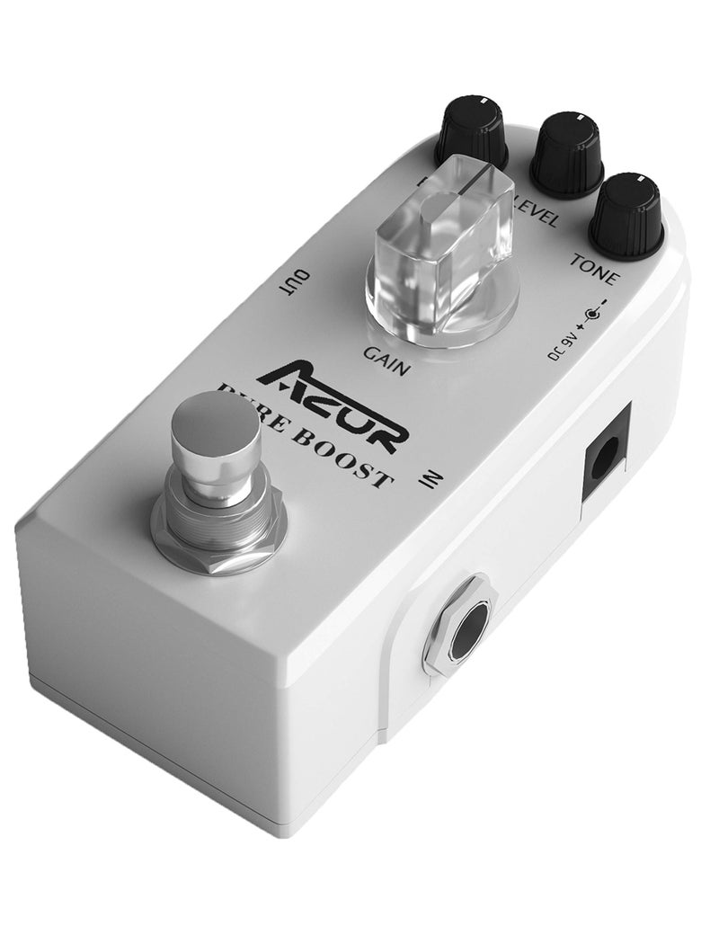 AZOR Pure Boost Guitar Effect Pedal Micro Clean Boost Pedal for Electric Guitar True Bypass - Image 5