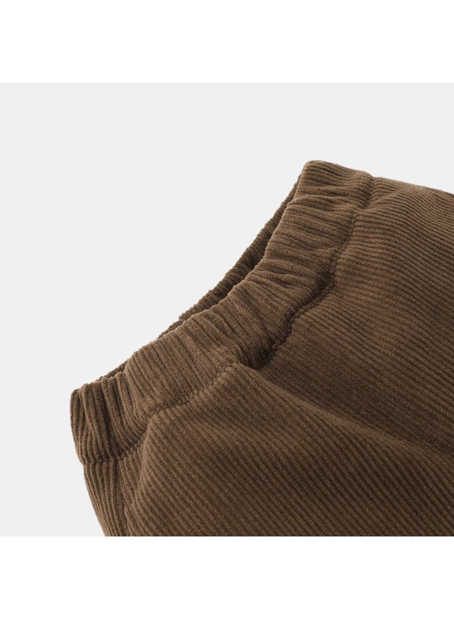 Baby Corduroy Pants Fleece Winter Kids' Warm Pants Sweatpants Boys Girls - Image 5