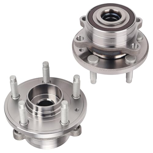 Autoround 512460 FrontRear Wheel Hub and Bearing Assembly fit for Ford Explorer 20112018 Police Interceptor Utility 20132019 5 Lugs wABS 2Pack