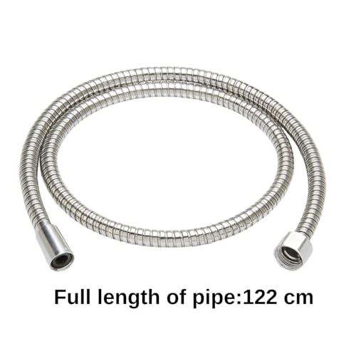 HOMEMATES High-Pressure ABS Handheld Bidet Spray Premium Health Faucet Pipe for Bathroom Use, Suitable for Western Toilets, and Hygienic Cleaning Solution (Silver) - Image 3
