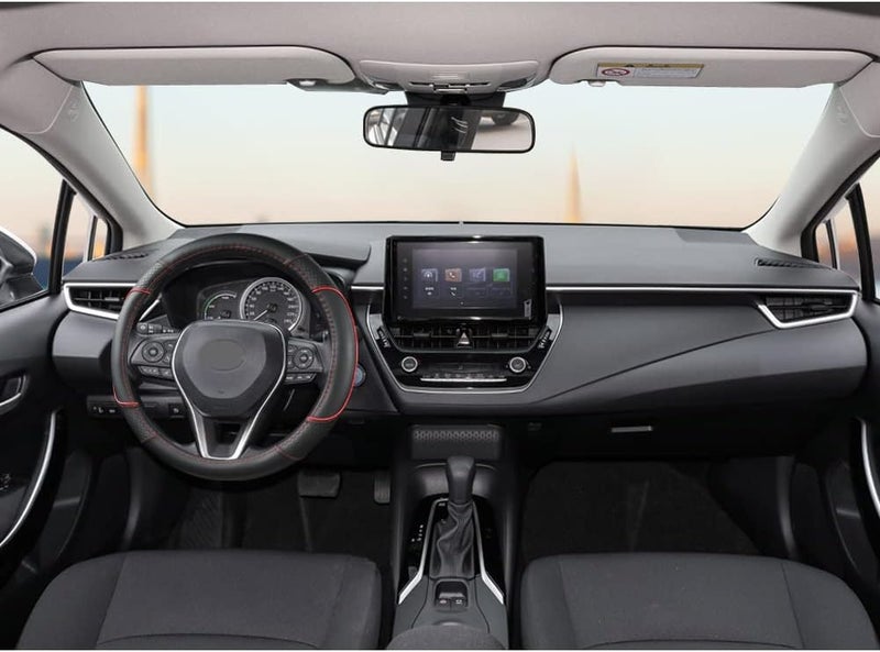 GIANT PANDA Car Steering Wheel Cover for Toyota RAV4 Corolla Camry Tacoma - Black - Image 3