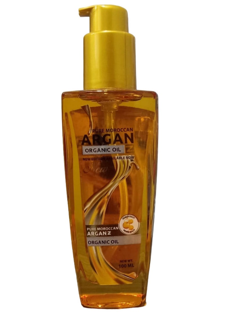 Dermaz - Organic Argan Oil For Hair & Skin 100ml - Image 1