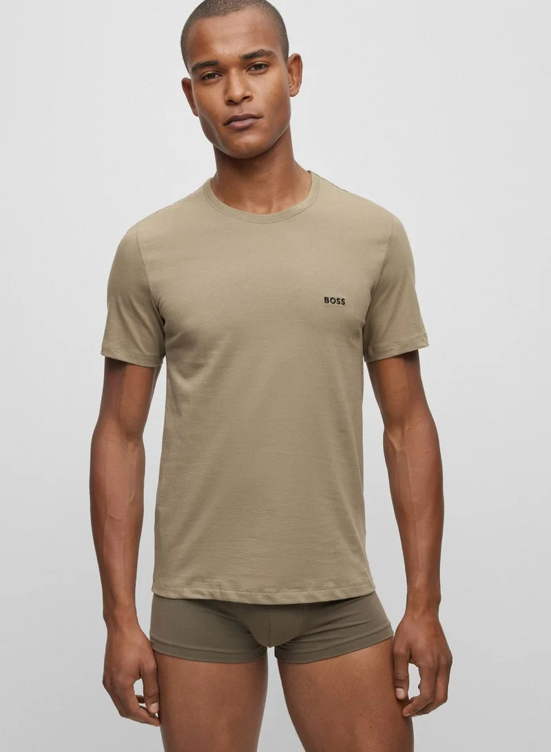 BOSS 3 - Pack Crew Neck T-Shirt
