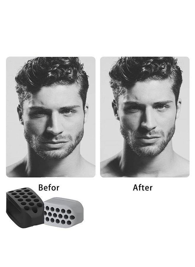 Ant - 4-Piece Jaw Exerciser Workout, Face Exerciser, Jawline Strengthener Strengthen Neck, Double Chin Reducer - Image 1