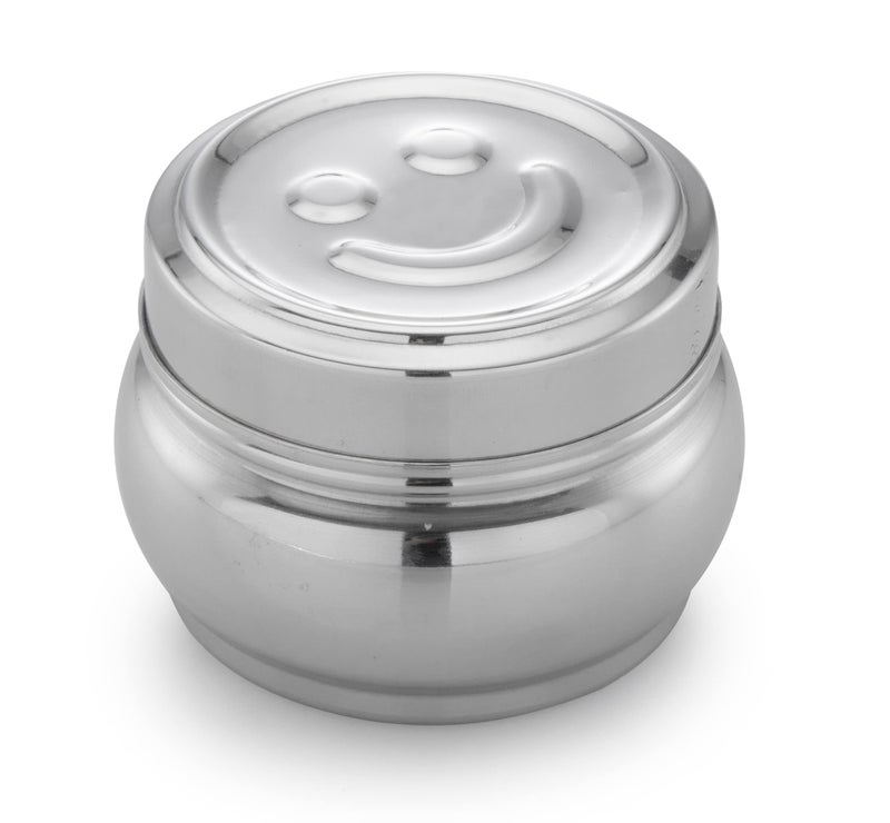 Expresso Stainless Steel Small/Mini Box Dabba/Container/Storage Box, Smiley,Capacity-120ml Each, Set of 6 - Image 2
