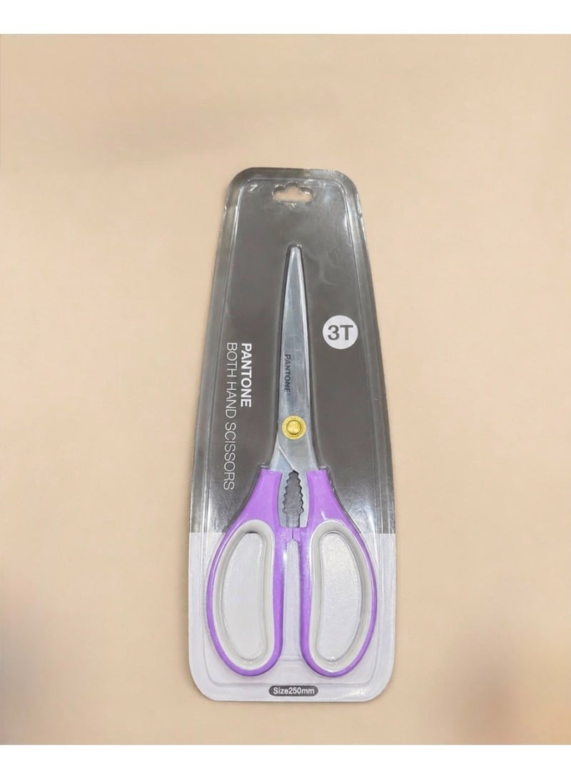 Multi-Purpose Stainless Steel Scissors | Sharp Blades & Comfortable Grip for Home and Office Use   (Random color) - Image 3
