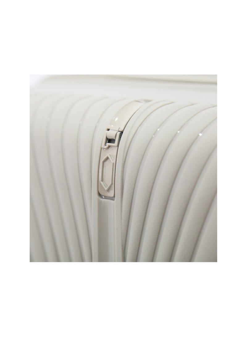 MELIFE Hardside Luggage Trolley Bag 3 Pieces Set,Khaki (S-20",M-24",L-28") - Image 4