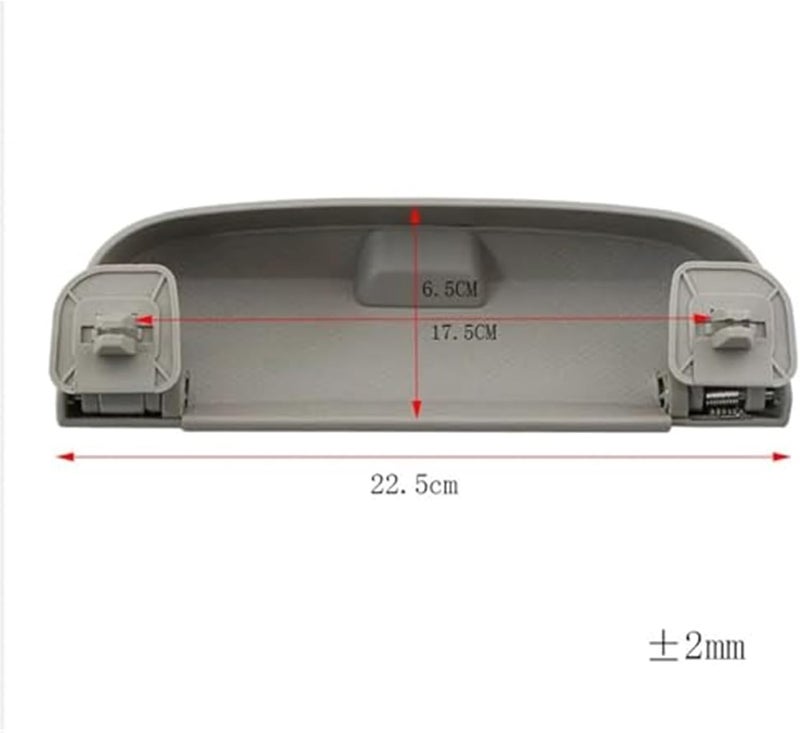 Wivplex Car Sunglasses Storage Box for Toyota - Image 2