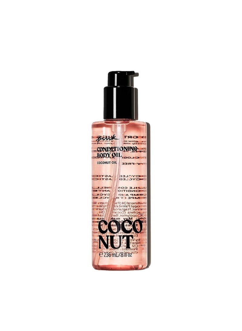 بينك زيت جوز الهند من بينك المرطب للجسم 236 مل