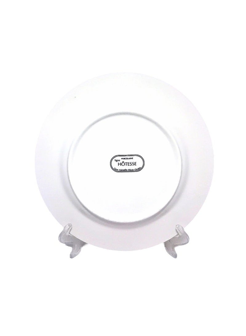 Porcelain Flat Plate 19 cm ( Small ) - Image 3