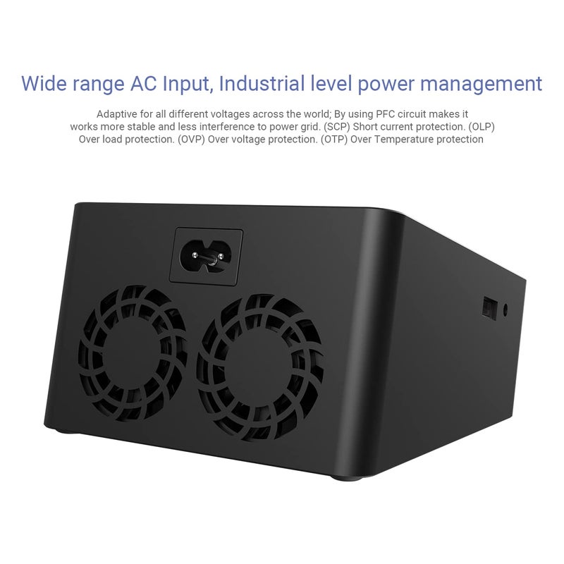 Isdt Lipo Battery Charger D2 Mk2 With Ac 2X200W Dual Output Mode Hobby Smart Lipo Charger Discharger For 1-6S Li-Ion Life Nicd Nimh Lihv Pb Smart Battery - Image 5