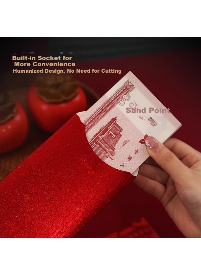 Jiamo Longevity Red Envelope For Birthday Wishes And Blessings For Elderly, Longevity, Health, And Prosperity - Image 4