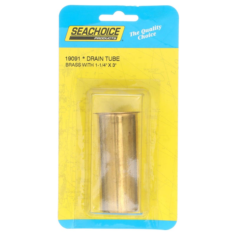 Seachoice 3 in. Brass Drain Tube, 1.25 in. Diameter - Image 4