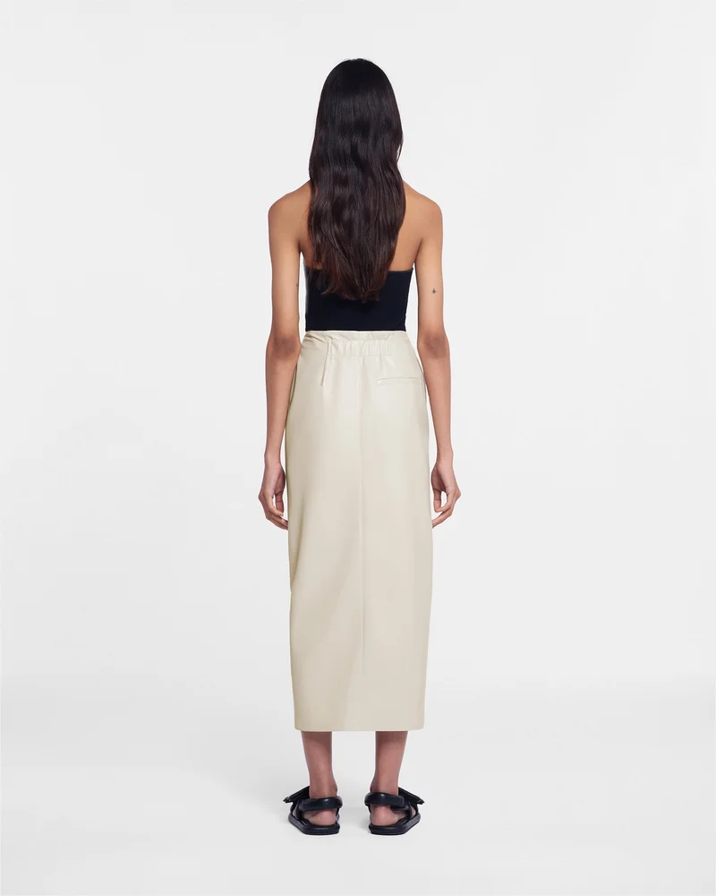 Nanushka Architectural Cotton Skirt