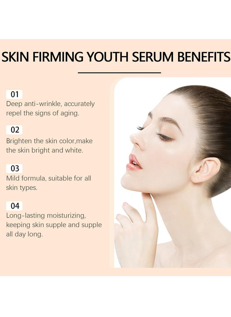 Hoygi - Skin Firming Youth Butter, Instant Face Tightening Cream, Skin Firming Body Cream, Deep Moisturizing Anti-Wrinkle Cream for Mature Skin 50ml - Image 1