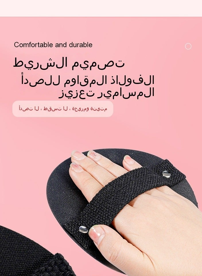 GROWSTEADY سيدة سيليكون حمام فرك الطين فرك فرشاة الجسم - Image 4