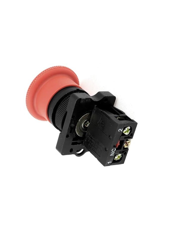 KNP KNP ZB2-BE102C E-Red is a high quality contact block designed for use with Schneider Electric's Harmony XB4 and XB5 push button series It features a normally closed (NC) contact and is built for reliable and consistent electrical performance.  - Image 2