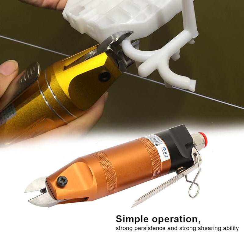 HS10 Industrial Pneumatic Air Scissors Shear Cutter 1 6mm Metal Wire Cutting Tool - Image 4