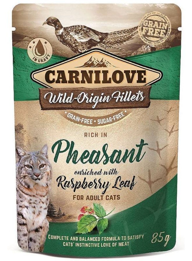 Carnilove CAT Pheasant & Raspberry Pheasant and raspberry cat food 85g