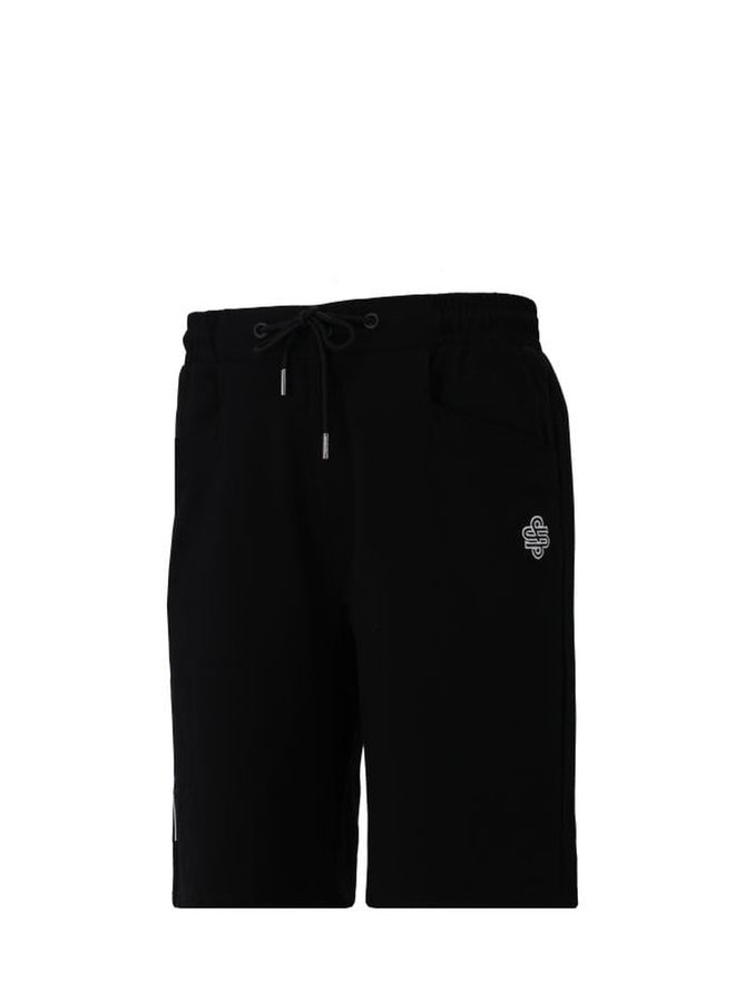 Selene Men Logo Detail Casual Shorts with Drawstring - Image 2