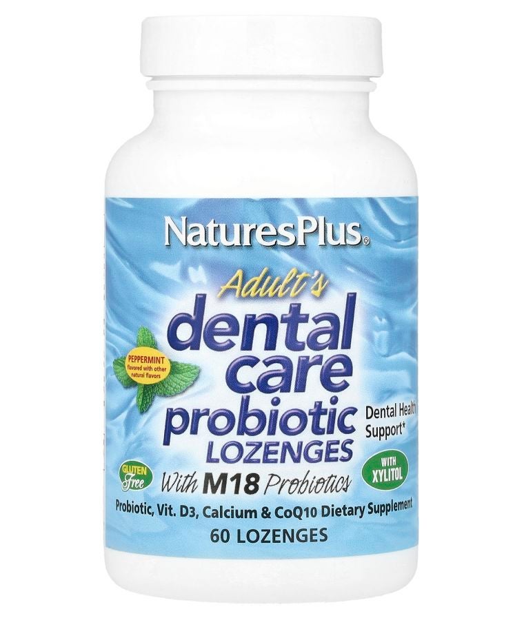 Adult's Dental Care Probiotic Lozenges Peppermint  60 Lozenges