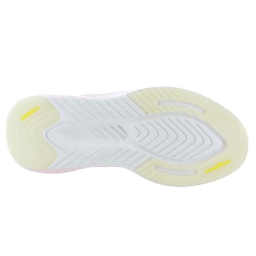 SKECHERS حذاء سنيكرز سالي من سكيشرز للنساء، طبيعي/وردي، 12 US - Image 3