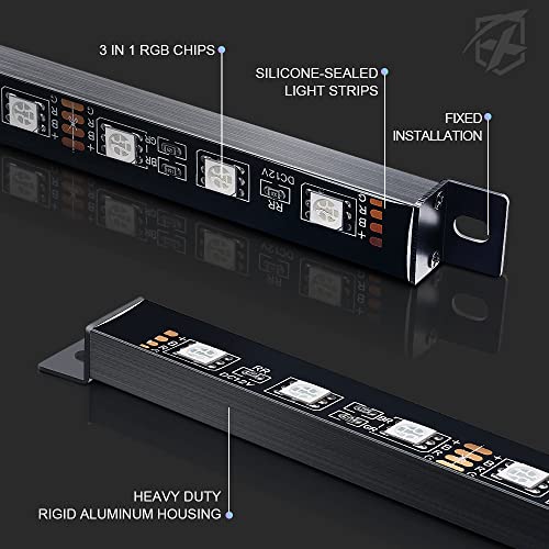 Xprite 9.8 FT (3M) Extension Cable Wire for Wireless Remote Control RGB LED Car Underglow Underbody Neon Strip Lights Kit - Image 2