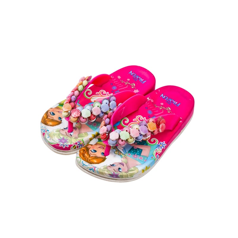 Frozen Anna & Elsa Slipper for Kids Size 26 - 2601 - Image 1