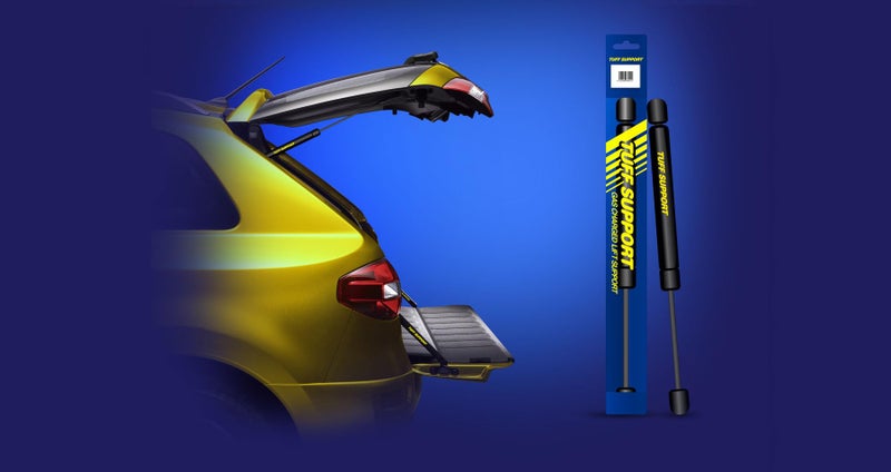 Tuff Support Rear Hatch Lift Supports 2005 To 2013 Chevrolet Corvette Coupe, Set of 2 Pieces - Image 2