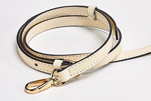 Live Up حزام حقيبة يد من الجلد الطبيعي LIVE UP كامل الحبة بديل لحقيبة الكتف (بيج) - Image 3