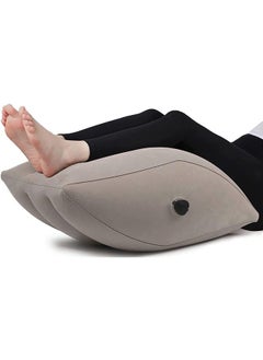 LENND Inflatable Leg Elevation Pillow ,Leg Pillow for Sleeping Wedge Pillow Leg Rest Pillow with Inflatable Bag, Relax Muscle Relieve Pain in Back Legs Knees After Surgery Improve Blood Circulation  - Image 1