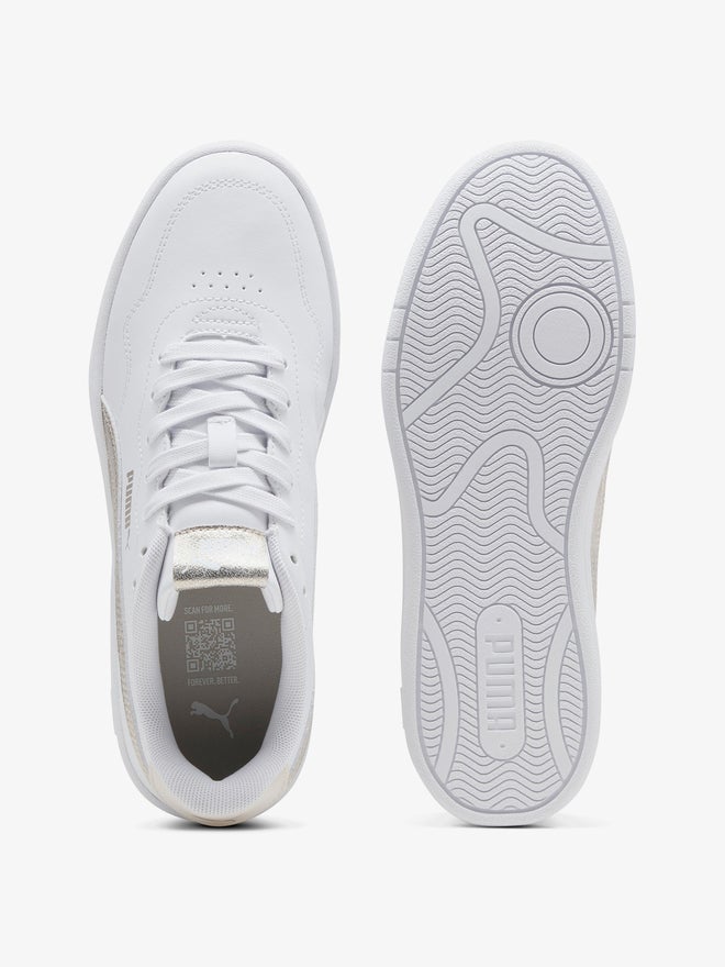 PUMA Court Lally Metallic Whisper Shoes - Image 5