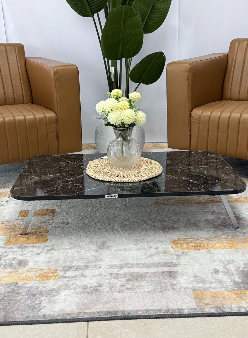 Living Foldable Legs Floor Center Table For Living Room, Kitchen, Meeting Room, Multi-Functional Coffee Table 50X80 cm - Image 1