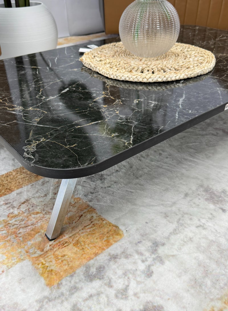 Living Foldable Legs Floor Center Table For Living Room, Kitchen, Meeting Room, Multi-Functional Coffee Table 50X80 cm - Image 5