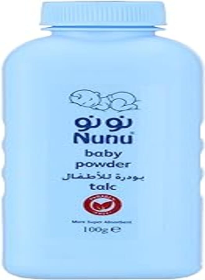 Nunu baby powder for boys - 100 gm
